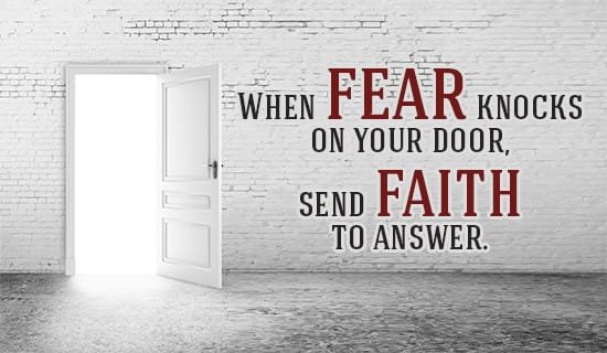 faith overcomes fear