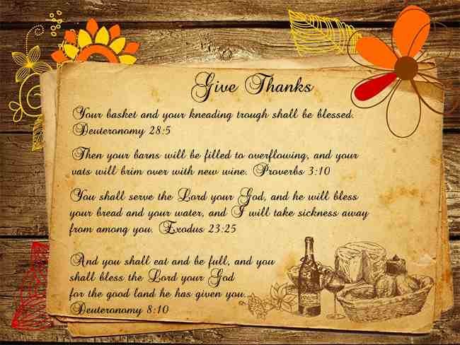 bible verses on blessings